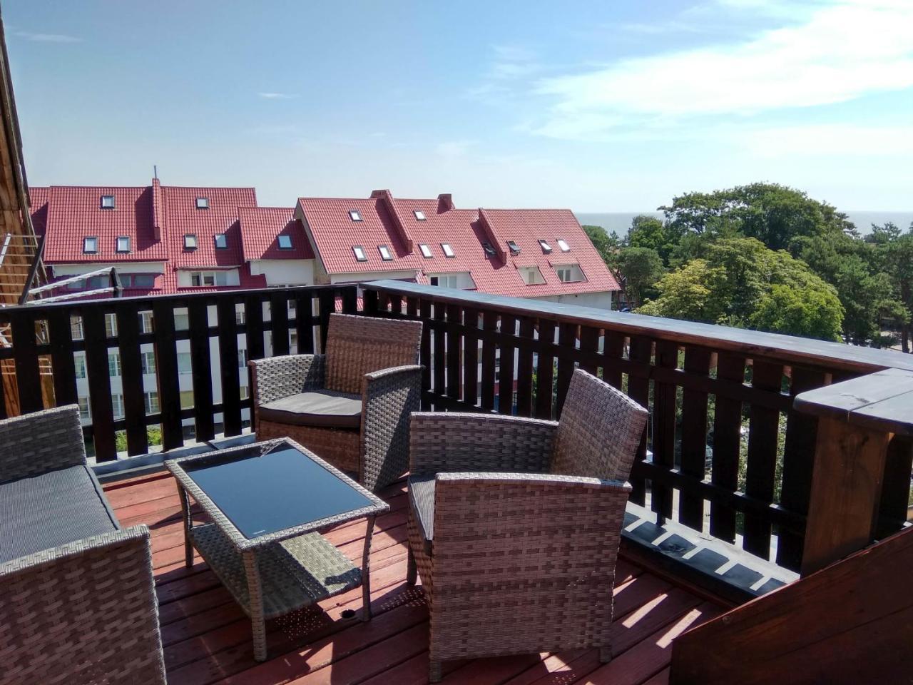 Apartamentai Niden - Su Terasa Ir Vaizdu I Marias Nidos Centre Экстерьер фото